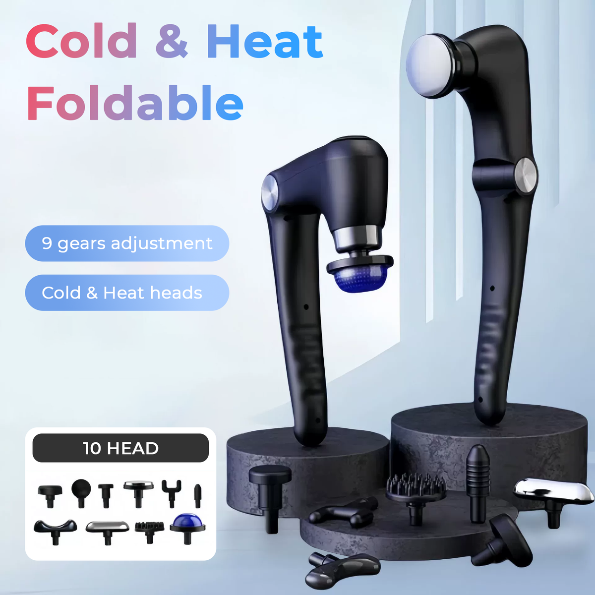 Folding Heat & Freeze Massager