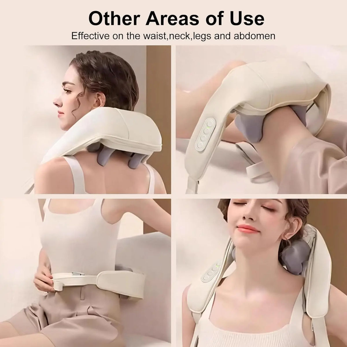 Neck and Shoulder Massager with Heat Therapy
