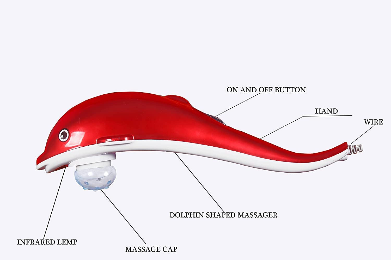 Dolphin Handheld Body Massager