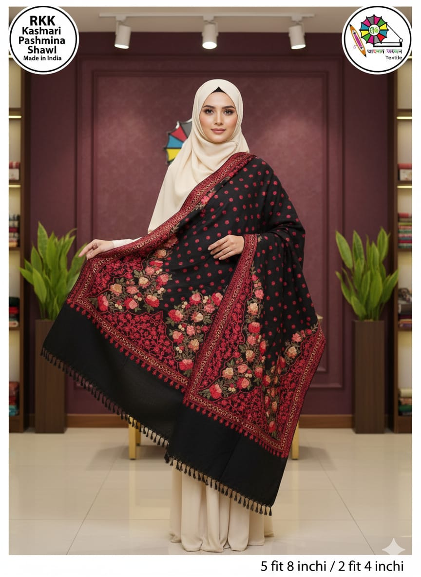 ইন্ডিয়ান লেডিস কাশ্মীরি শাল