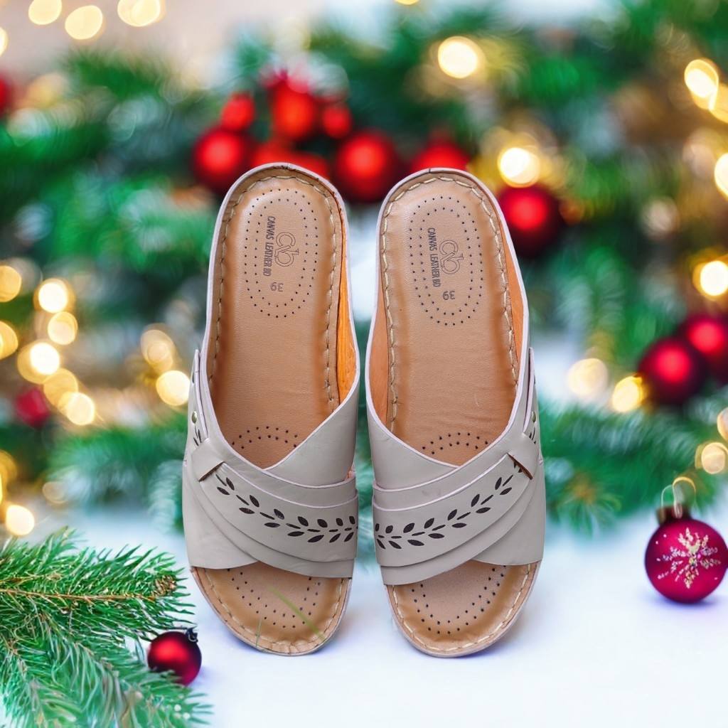 Snigdho Leather Doctor Sandal। Most Soft and Comfort।Relief foot pain and heel pain। 100% Genuine Leather Guaranteed ।