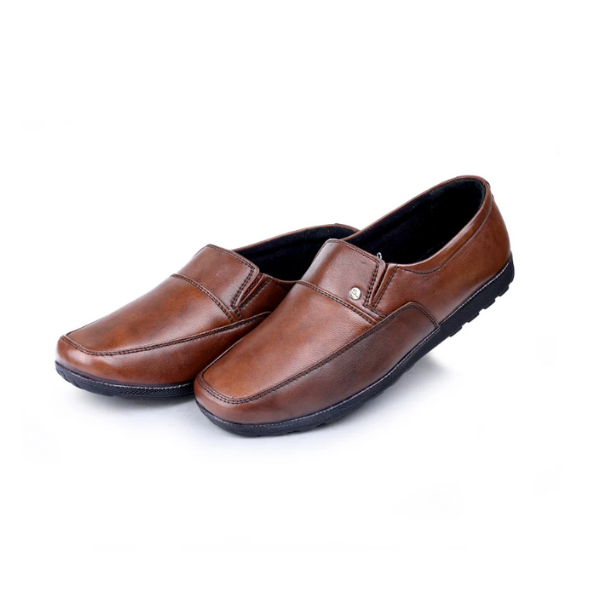 MEN LEATHER SHOE 02090