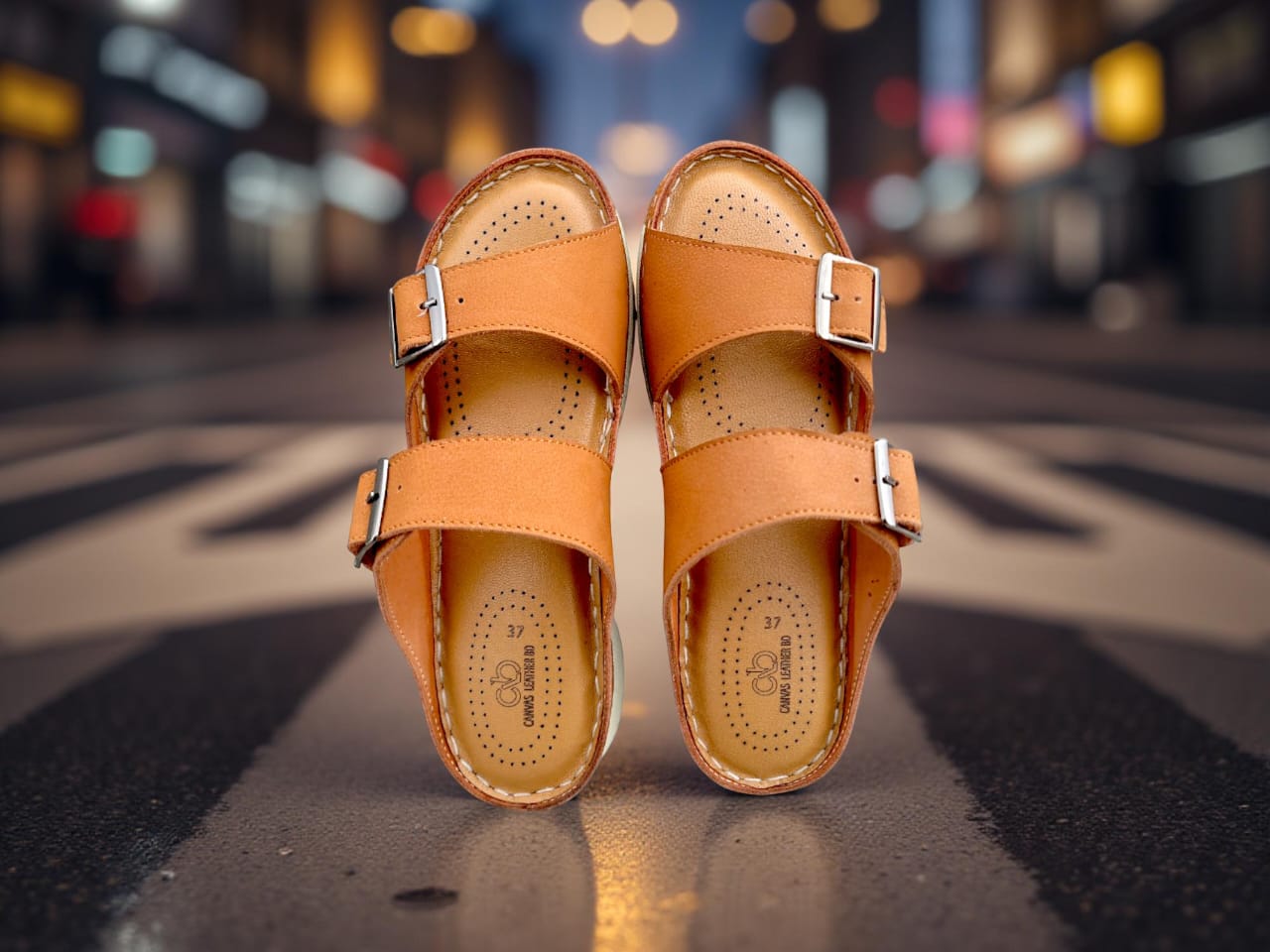 Dipti Womens Leather Doctor Sandal। Most Soft and Comfort। Relief foot pain and heel pain। 100% Genuine Leather Guaranteed ।