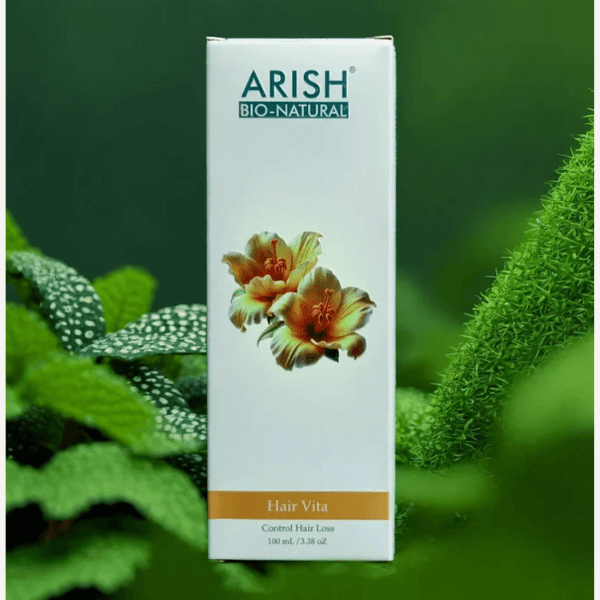 ARISH BIO-NATURAL Hair Vita – Nourishing Hair Growth Formula for Strong, Healthy Hair, 100ml