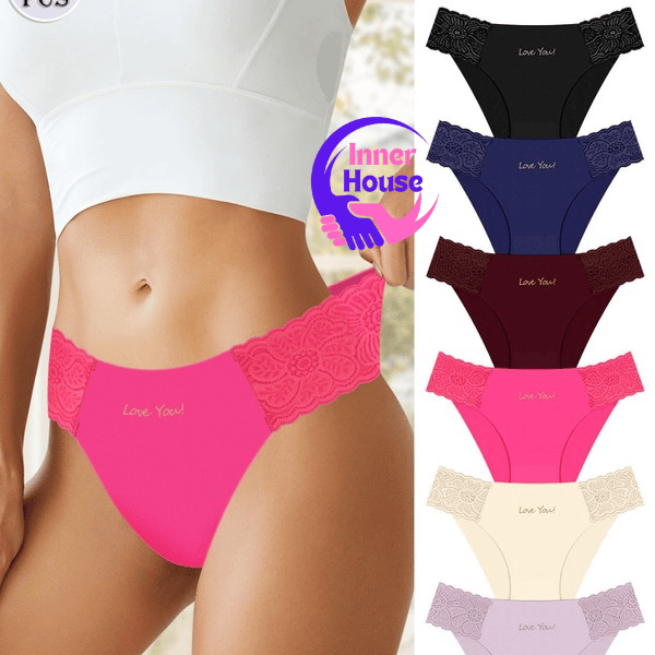 Lace Pattern Breathable Panti-লেইস প্যাটার্ন ব্রিথএবল প্যান্টি