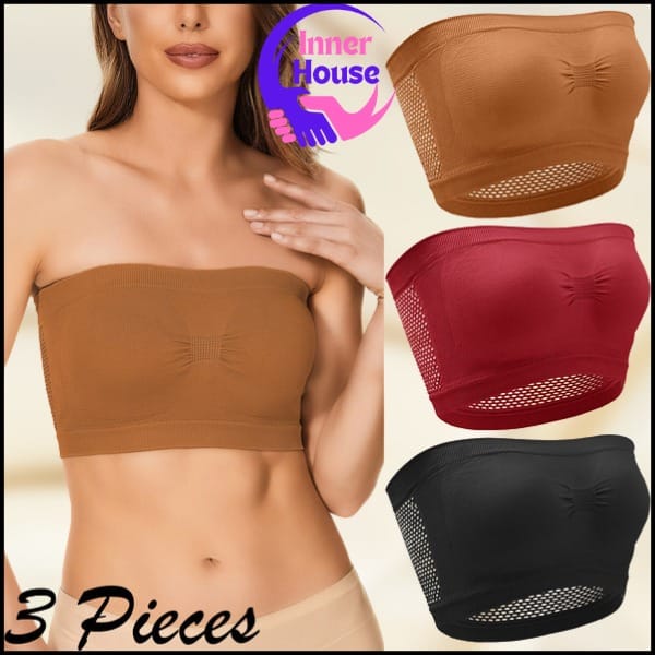 স্ট্র্যাপলেস চেস্ট র‌্যাপ ব্রা-Strapless Chest Wrap Bra