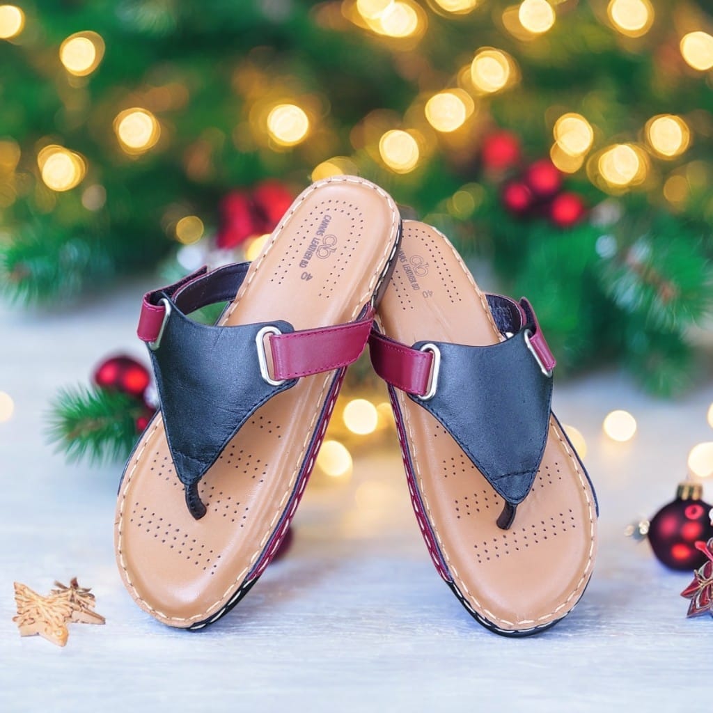 Arampoth Leather Doctor Sandal। Most Soft and Comfort। Relief foot pain and heel pain। 100% Genuine Leather Guaranteed ।