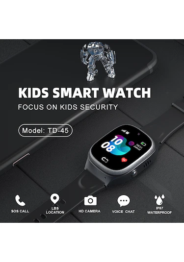 Premium Kids Tracking Watch V4
