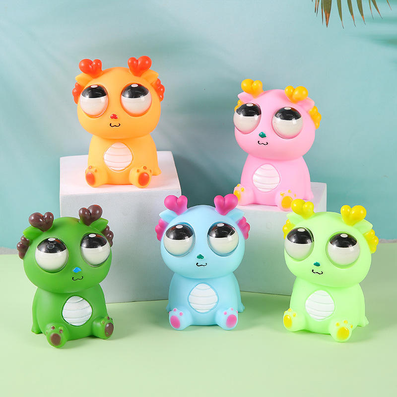 মজার ড্রাগন স্কুইজি খেলনা