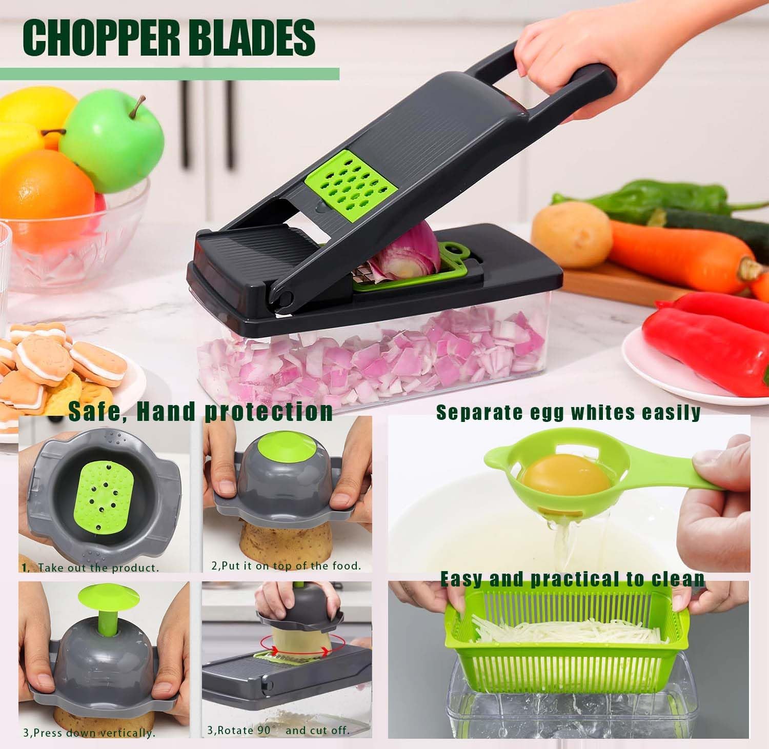 Multi-Functional Vegetable Cutter