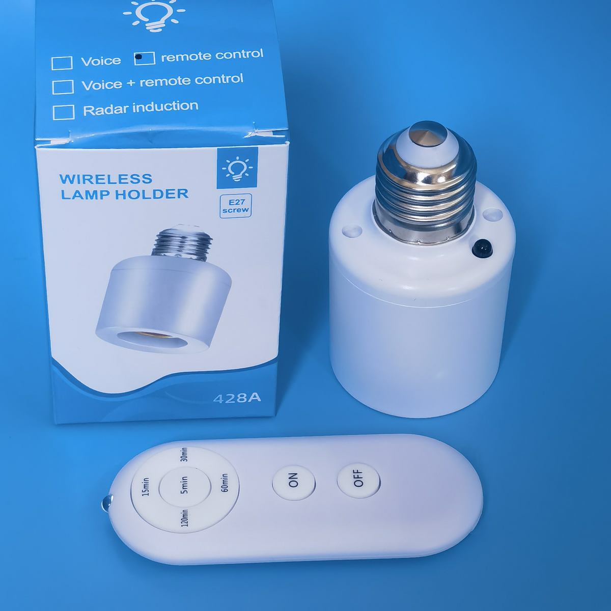 Remote Control Bulb Holder