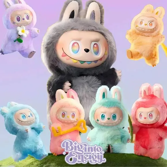 POP MART THE MONSTERS Big into Energy Series – Vinyl Face Plush Blind Box