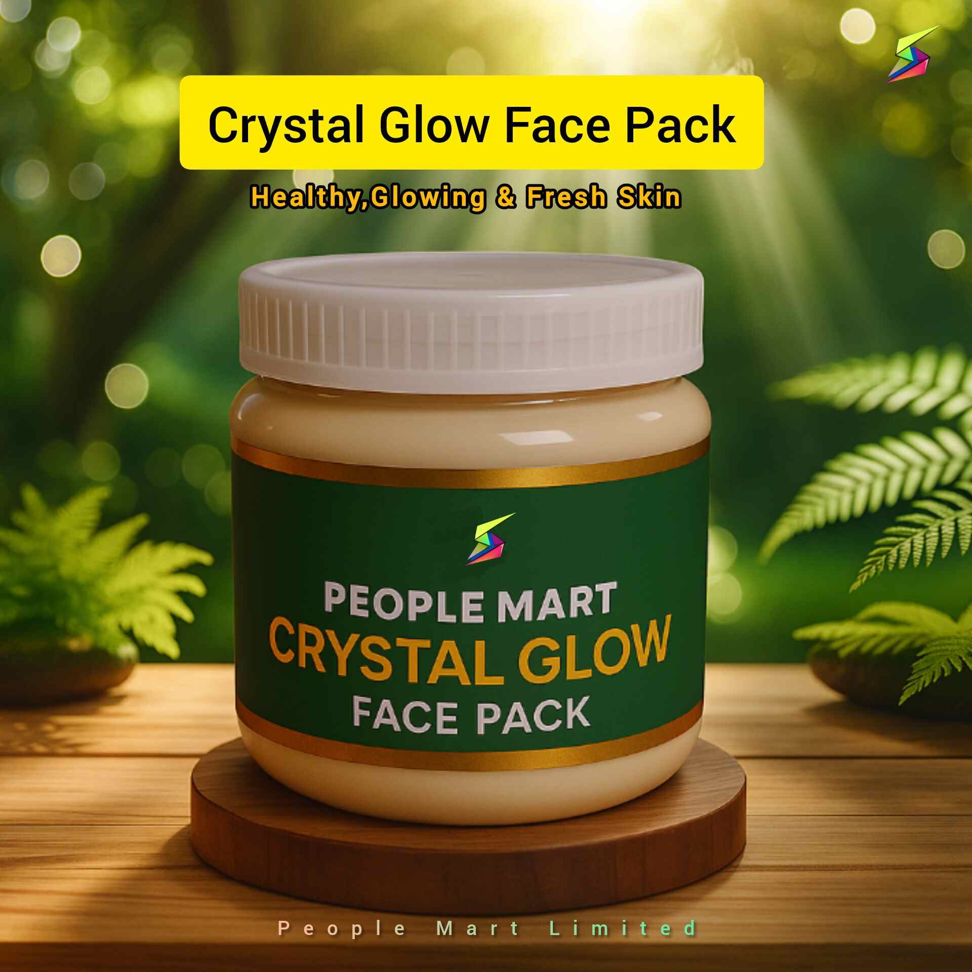 Crystal Glow Face Pack