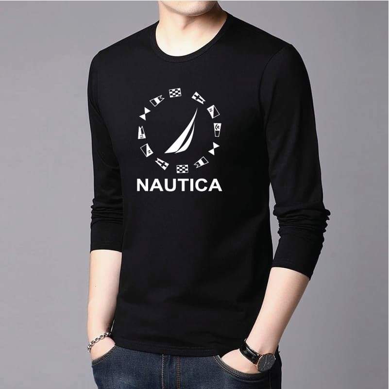 Men's Full Sleeve Printed T-Shirt