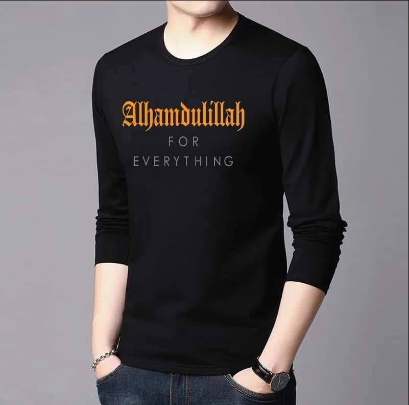 Men's Full Sleeve Printed T-Shirt