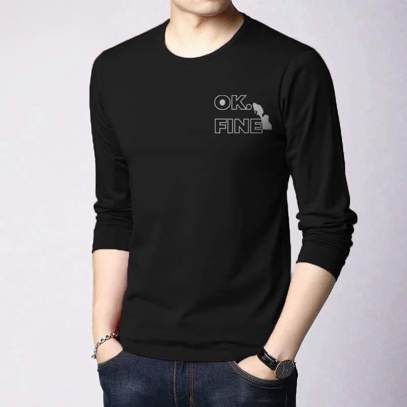 Men's Full Sleeve Printed T-Shirt