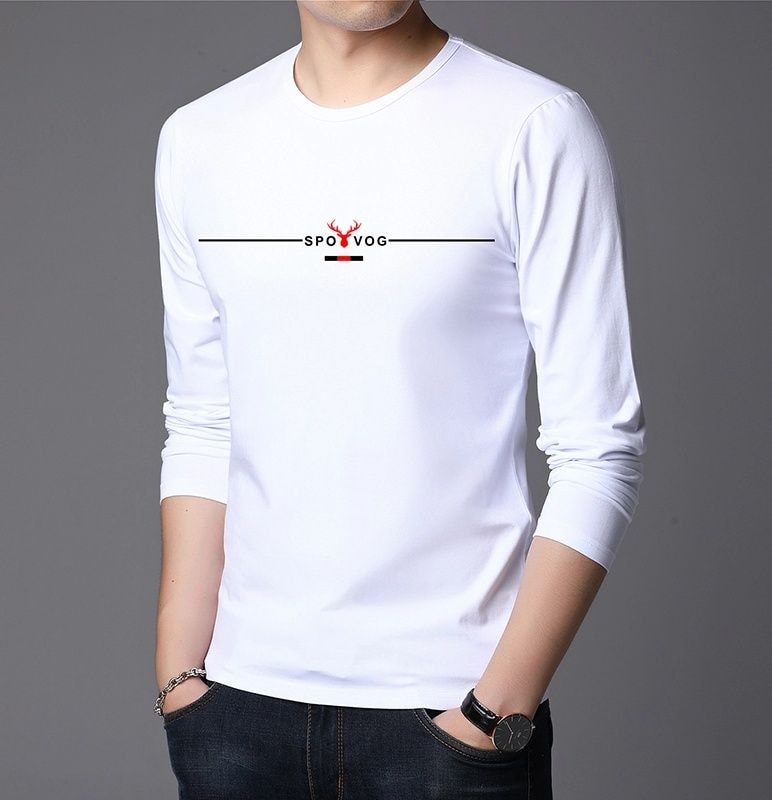 Men's Full Sleeve Printed T-Shirt
