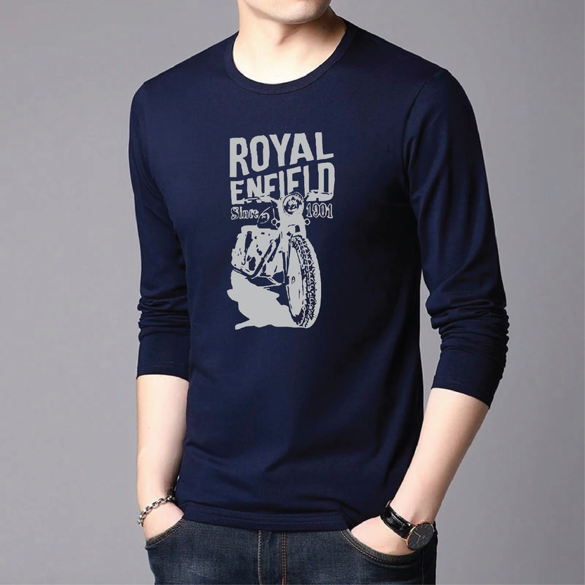 Men's Full Sleeve Printed T-Shirt