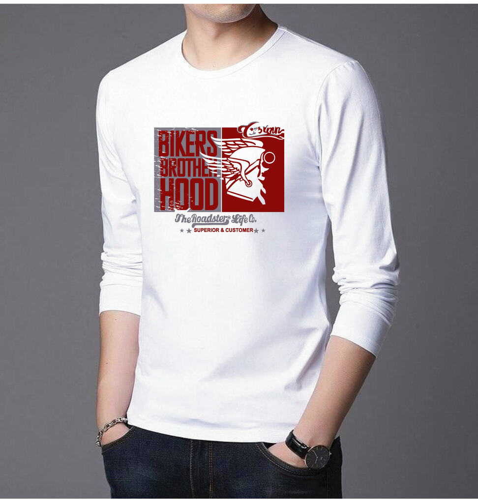 Men's Full Sleeve Printed T-Shirt