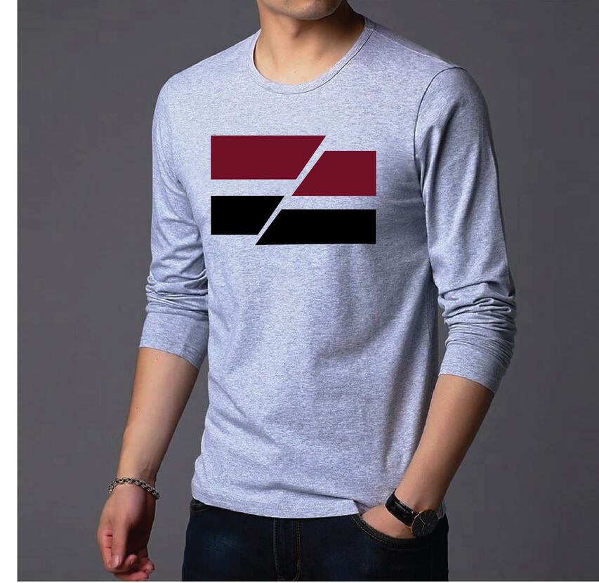 Men's Full Sleeve Printed T-Shirt
