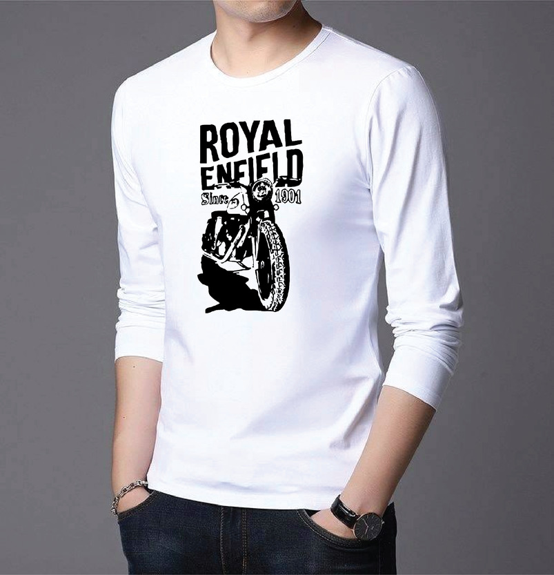 Men's Full Sleeve Printed T-Shirt