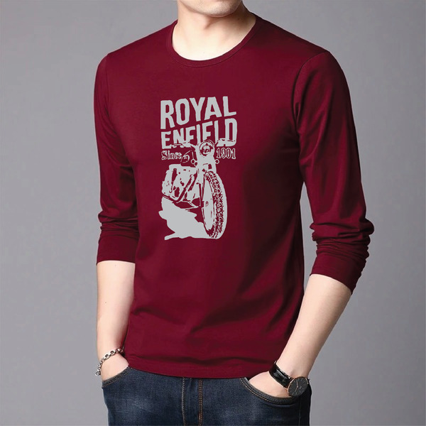 Men's Full Sleeve Printed T-Shirt