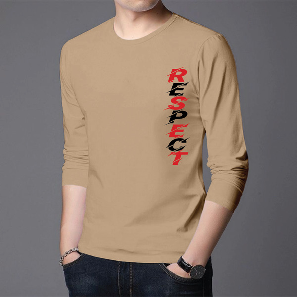Men's Full Sleeve Printed T-Shirt