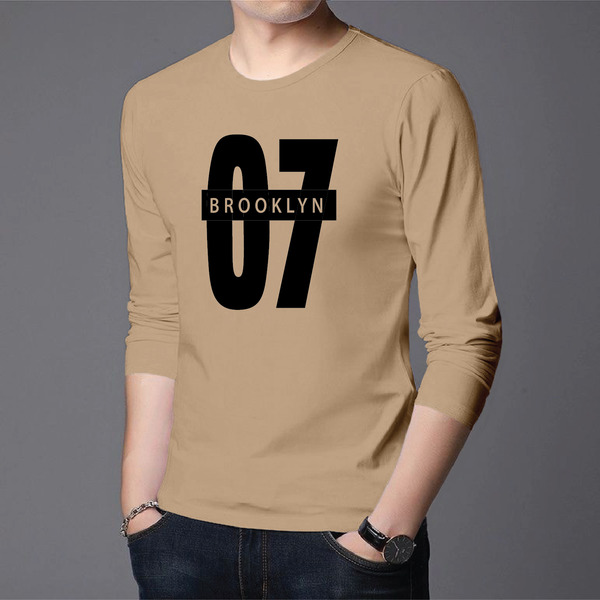 Men's Full Sleeve Printed T-Shirt