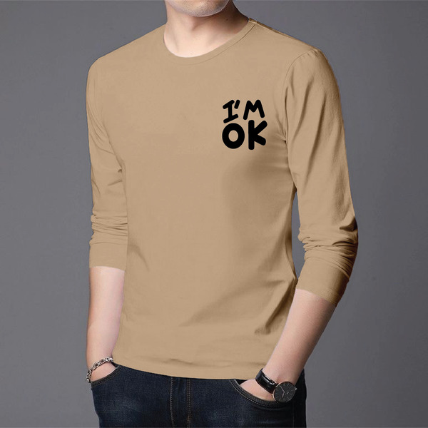 Men's Full Sleeve Printed T-Shirt