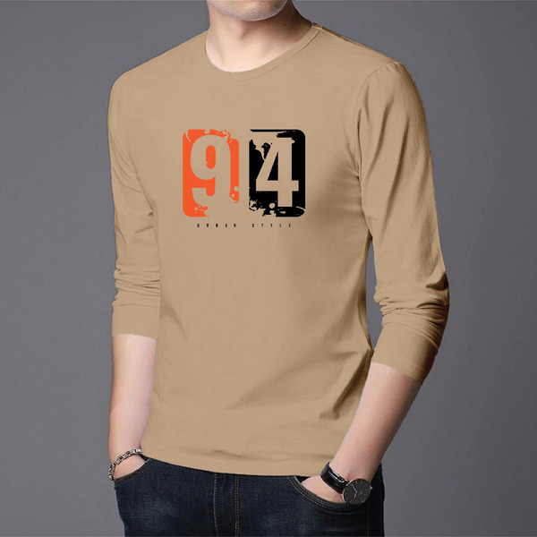 Men's Full Sleeve Printed T-Shirt