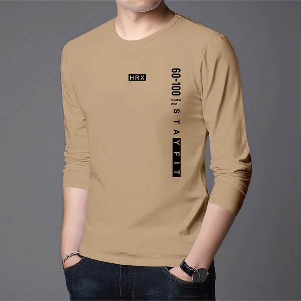 Men's Full Sleeve Printed T-Shirt