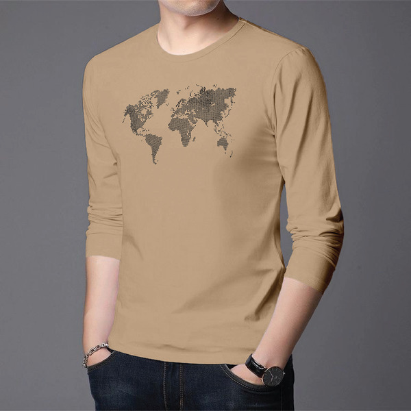 Men's Full Sleeve Printed T-Shirt