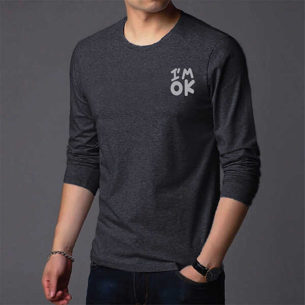 Men's Full Sleeve Printed T-Shirt
