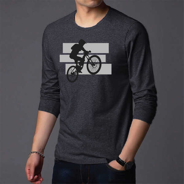 Men's Full Sleeve Printed T-Shirt