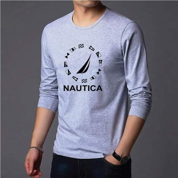 Men's Full Sleeve Printed T-Shirt