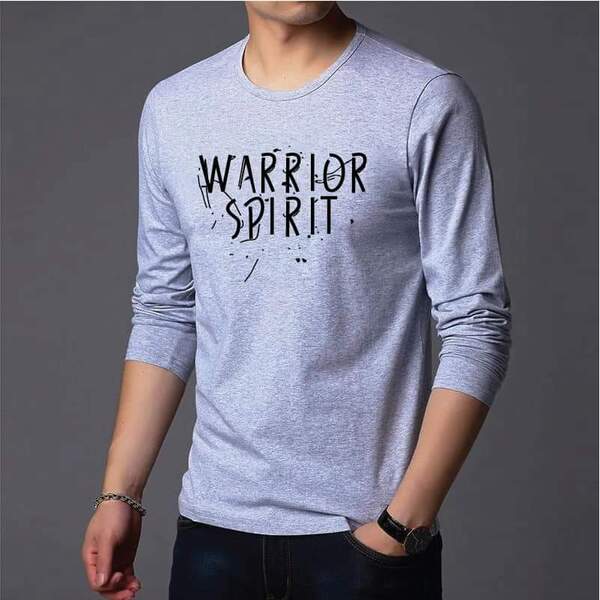 Men's Full Sleeve Printed T-Shirt