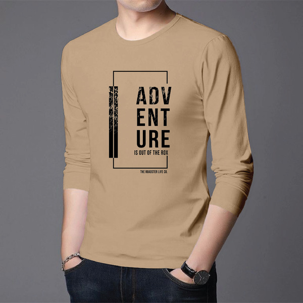 Men's Full Sleeve Printed T-Shirt