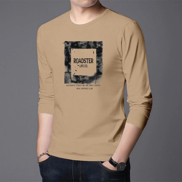 Men's Full Sleeve Printed T-Shirt