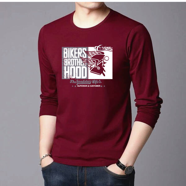 Men's Full Sleeve Printed T-Shirt