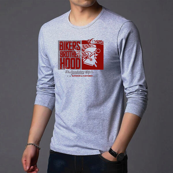 Men's Full Sleeve Printed T-Shirt