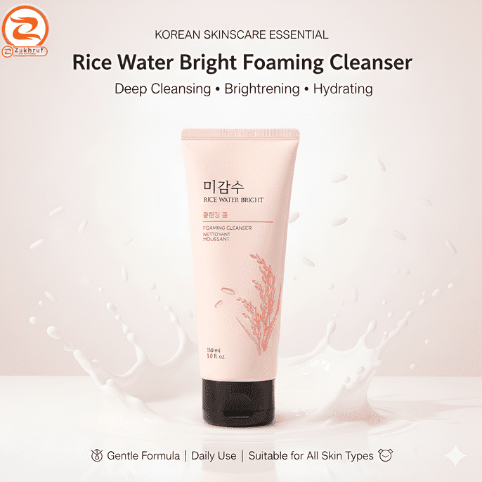 Rice Water Bright – Foaming Cleanser