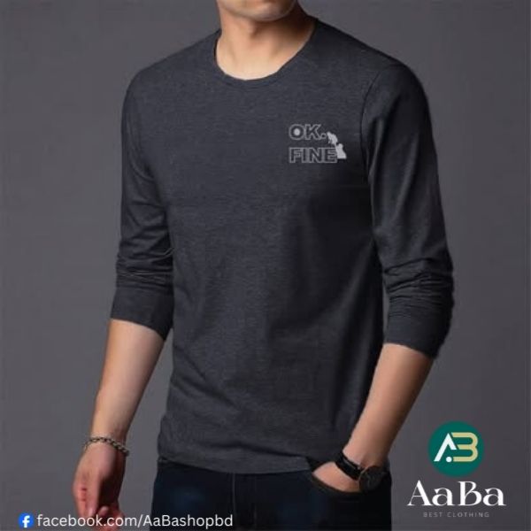 Men's Full Sleeve Printed T-Shirt