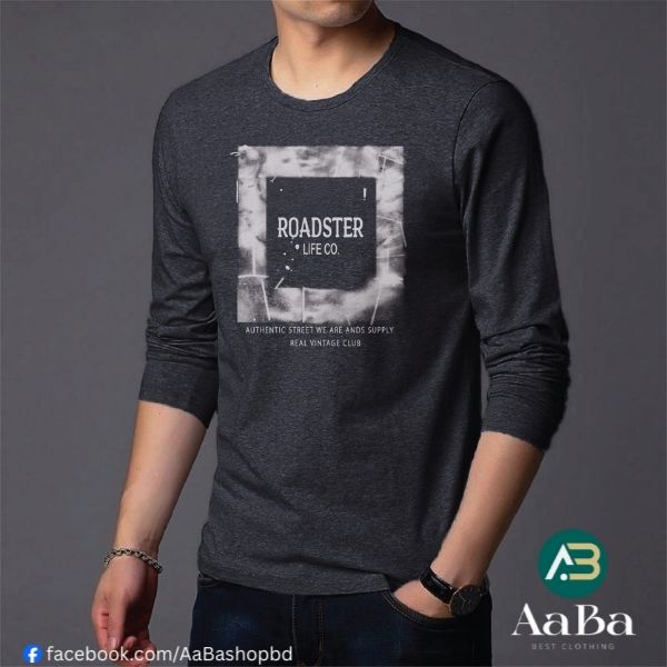 Men's Full Sleeve Printed T-Shirt