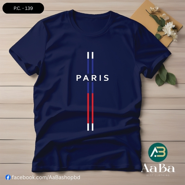 Soft Paris Half Sleeve T-Shirt