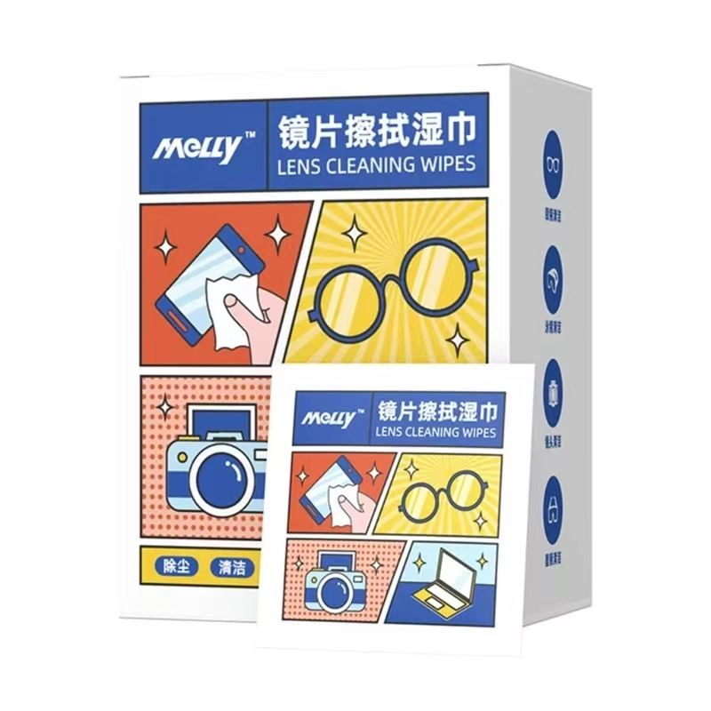 Lens Wipes Glasses mobile phone screen lens cleaning (100 pcs)