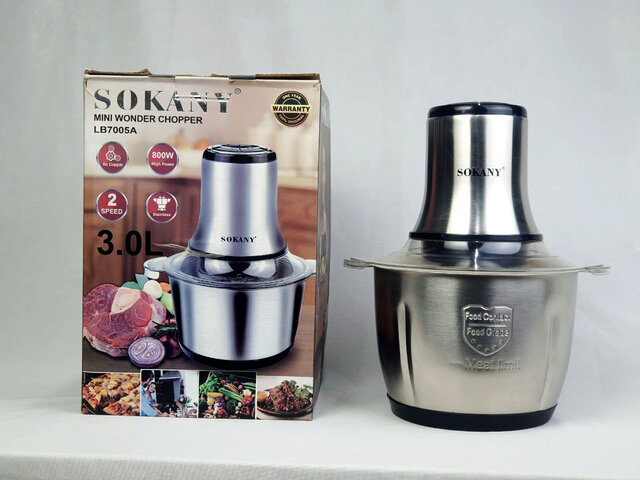 Sokany 6 Blade Chopper - ১ পিস চপিং বোর্ড সম্পূর্ণ ফ্রী 