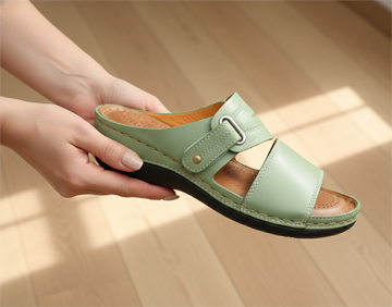 Prosanti Leather Doctor Sandal। Most Soft and Comfort। Relief foot pain and heel pain। 100% Genuine Leather Guaranteed 