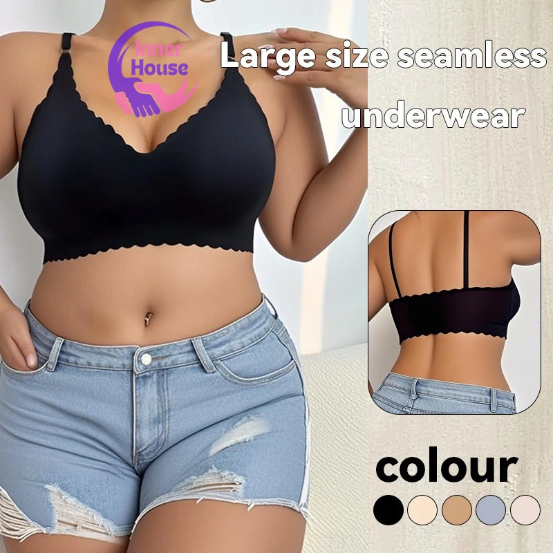 Large Size Beautiful Seamless Push-Up Bra for Regular Use..