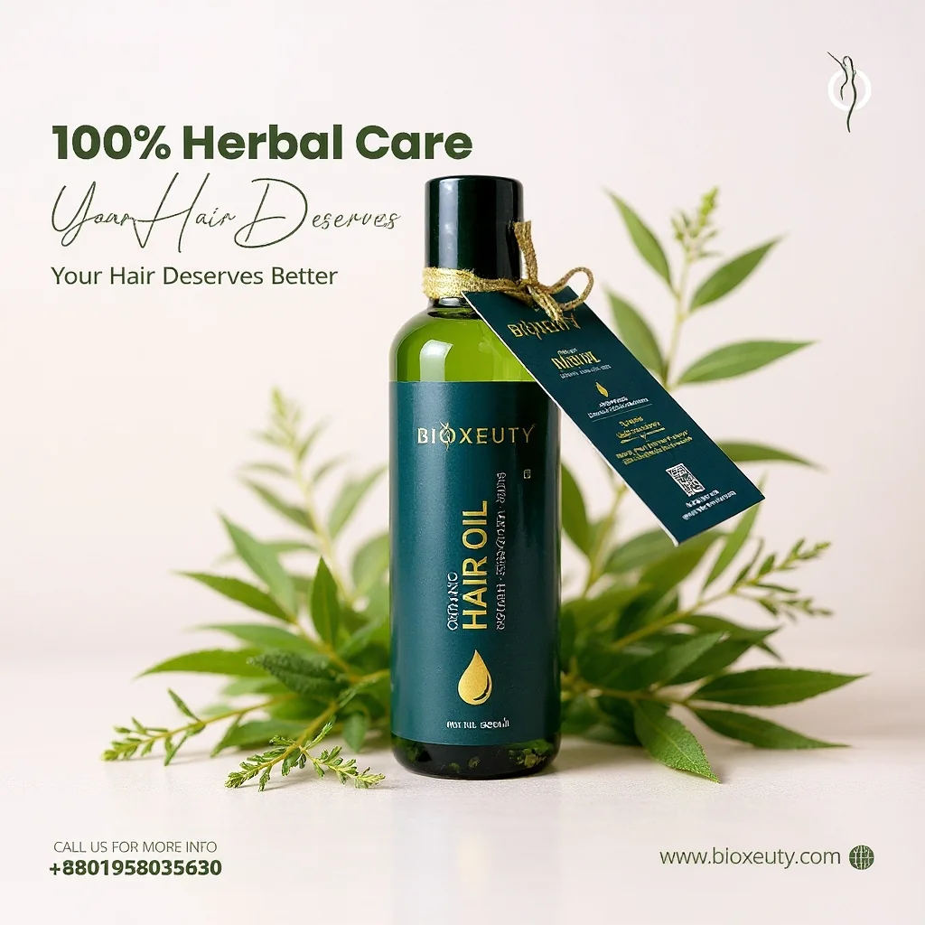 ১০০% অর্গানিক Bioxeuty Hair Oil