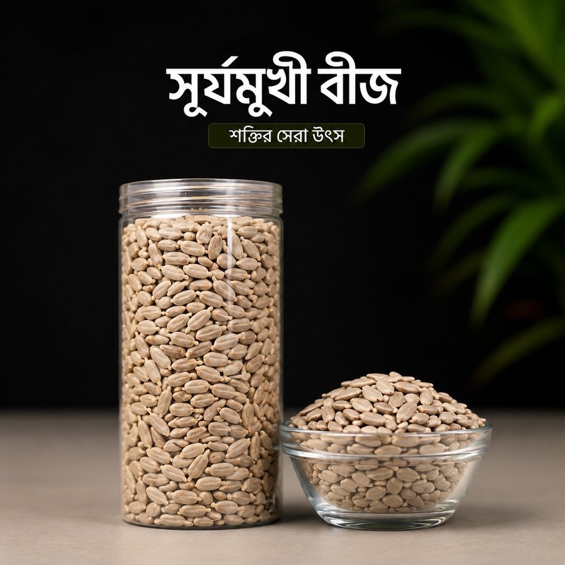 সূর্যমুখীর বীজ ৫০০ গ্রাম